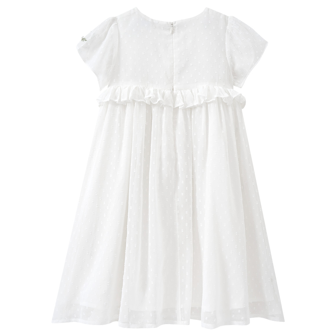 Topolino Mädchen Kleid festlich weiss