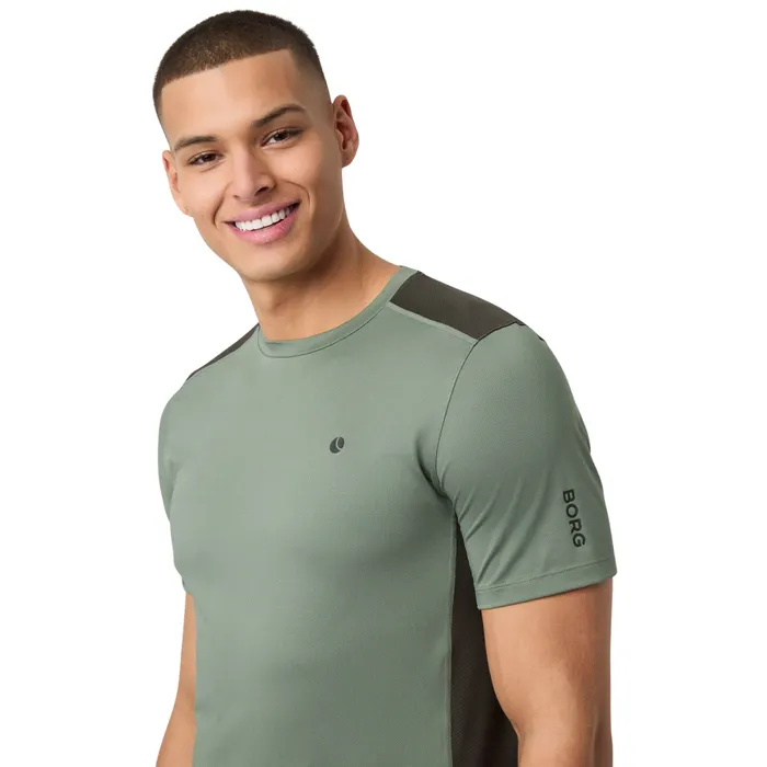 Bjorn Borg Björn Borg Ace Mesh Panel Shirt Heren