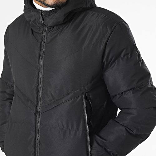 Doudoune Capuche Noir