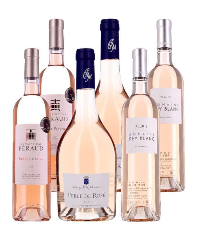Coup de rosé en Provence - 6 bouteilles