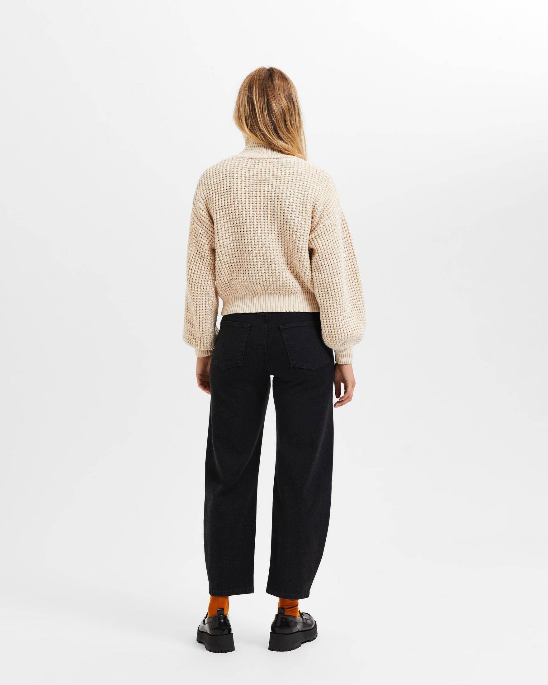 Selected Femme| Damen Rollkragenpullover SLBBIRTHA KNIT