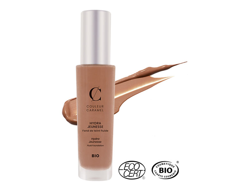 Couleur Caramel - Hydra Jeunesse Fluid BIO, 30ml