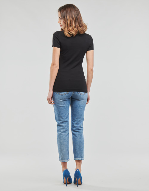 Guess - SS CN ALVA TEE - Noir