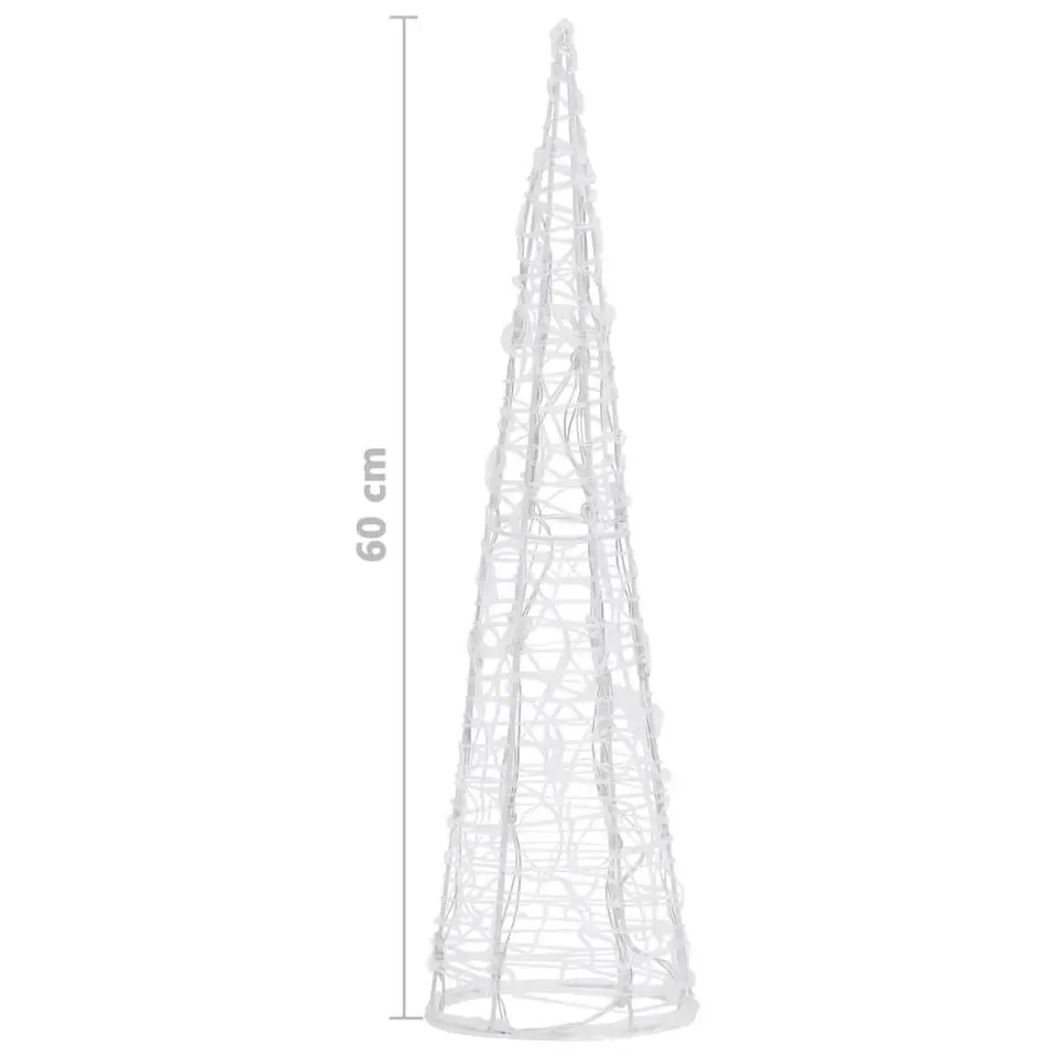 vidaXL - Lichtkegel - Blue - 60 cm