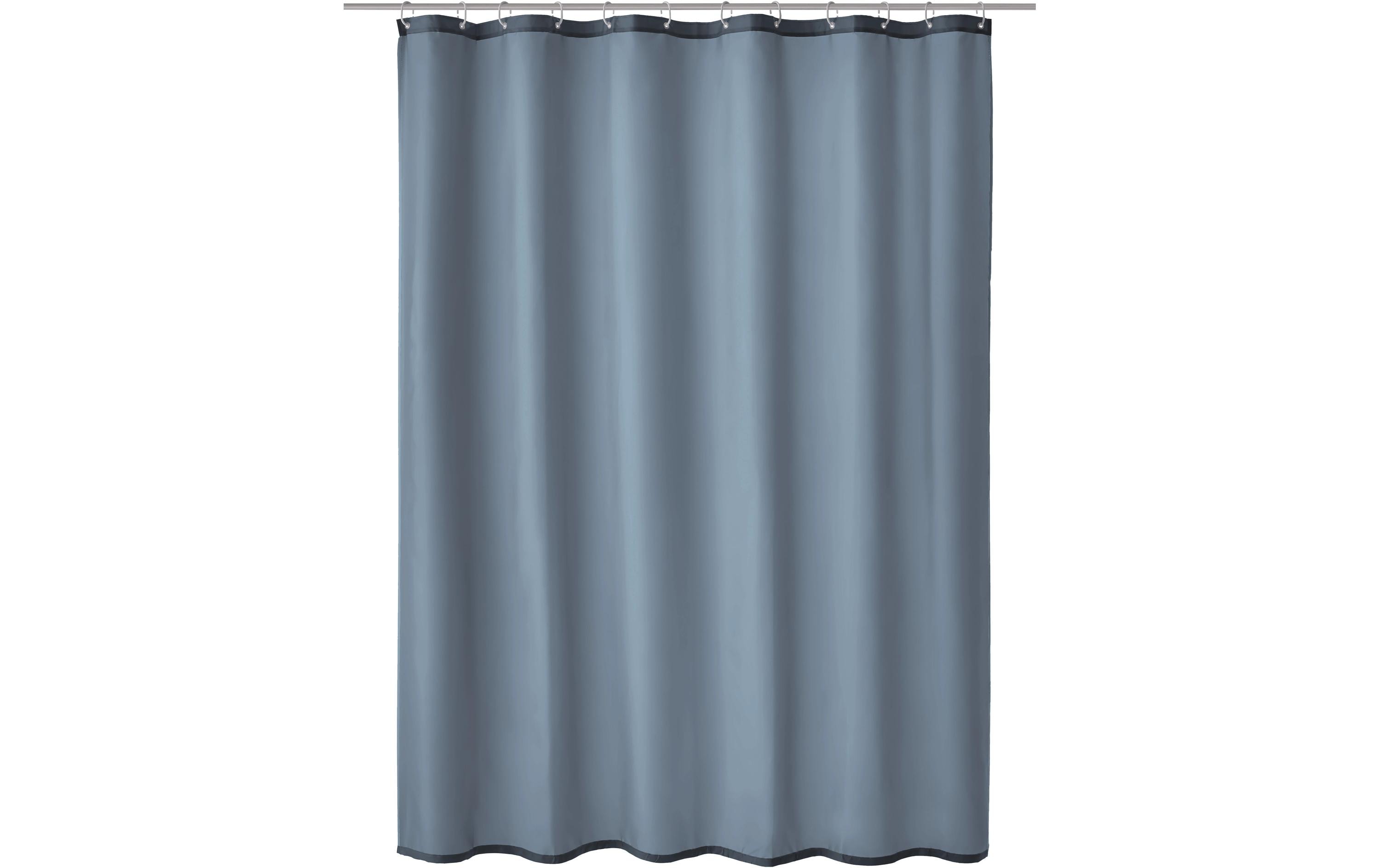 Duschvorhang Rica 180 x 200 cm, BlauBadvorhang