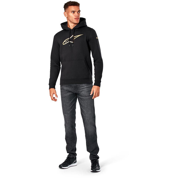 Alpinestars - Sweat à capuche Gilded Noir / Or