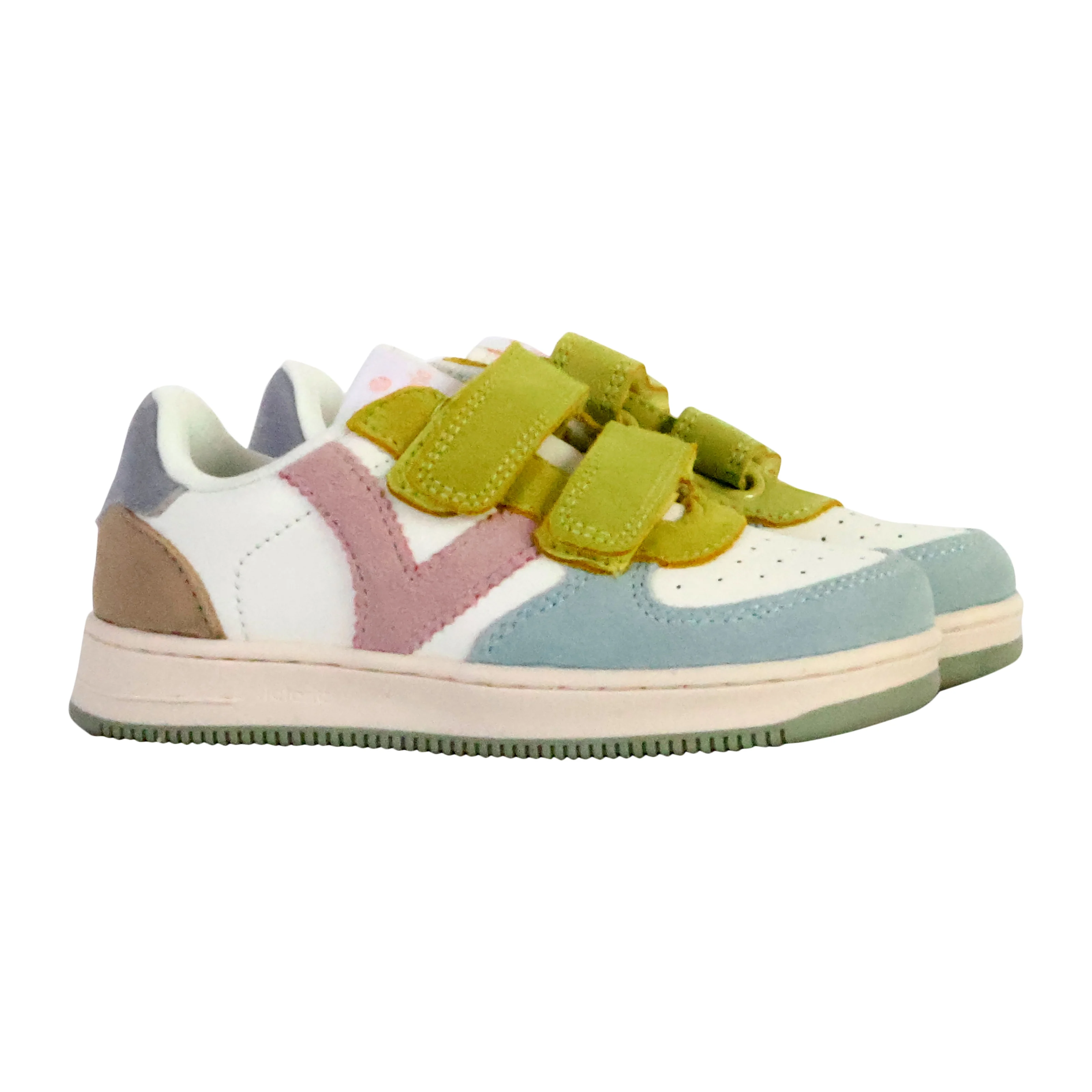 Basket cuir enfant | Multicolore