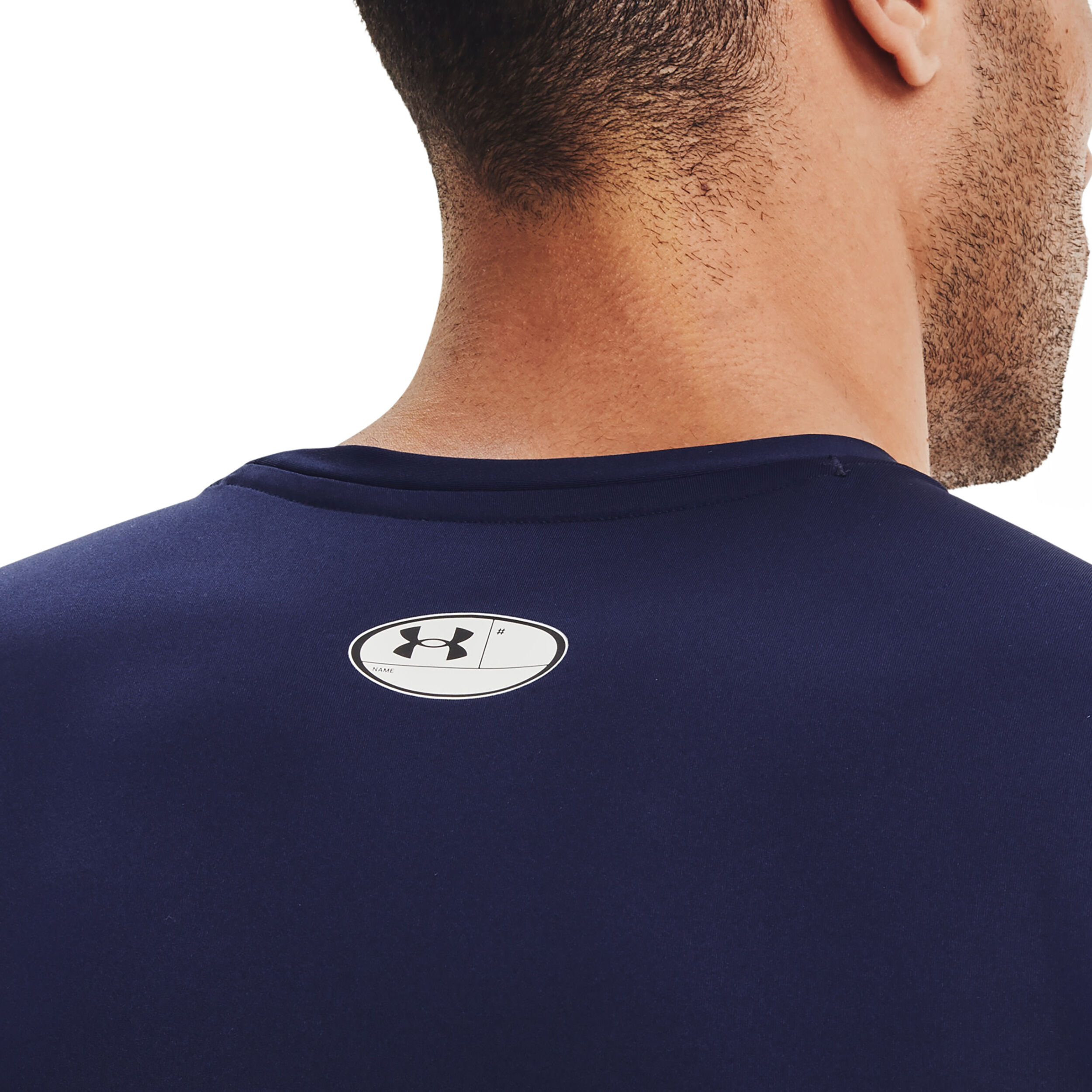 Under Armour Heatgear Comp Débardeur Tank Top Hommes - Bleu Foncé , Blanc