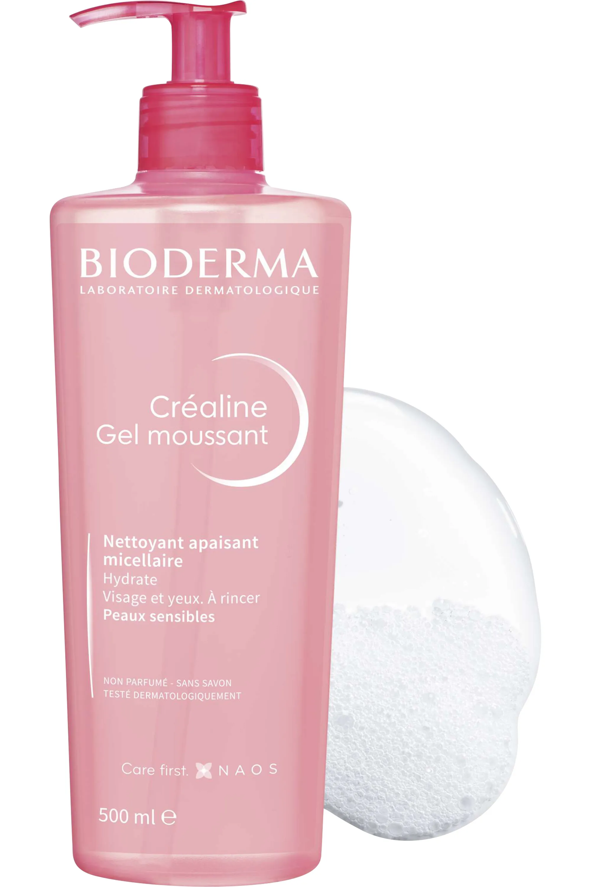 Bioderma Gel moussant nettoyant apaisant micellaire Créaline-100 ml