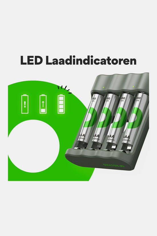 GP Batteries GP Batteries USB batterijlader GP B441 4 x RECYKO AAA 850 mAh