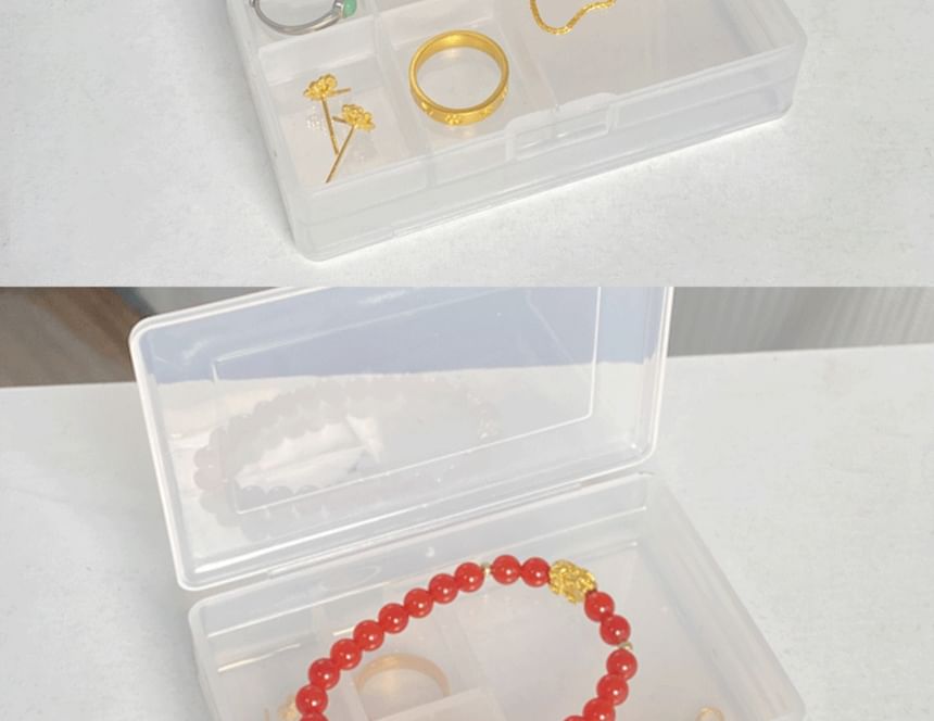 denivyse - Verdeelde plastic sieradendoos (verschillende ontwerpen)