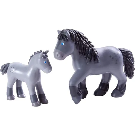 HABA 306148 Little Friends Pferd Cassandra und Fohlen Cleo