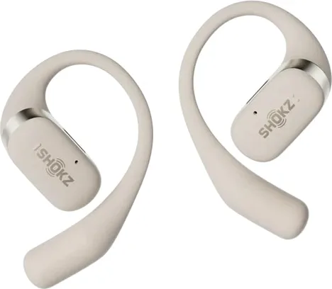 Shokz OpenFit Beige Écouteurs True Wireless
