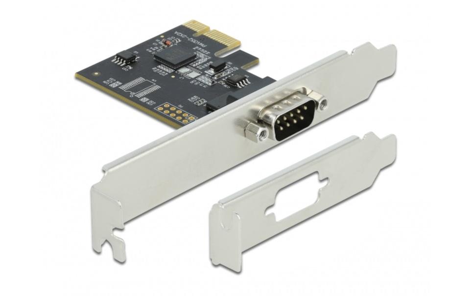 PCI-Express-Karte 90000 1x Seriell / RS-232PCIe-Schnittstellenerweiterungskarte: 1x RS-232