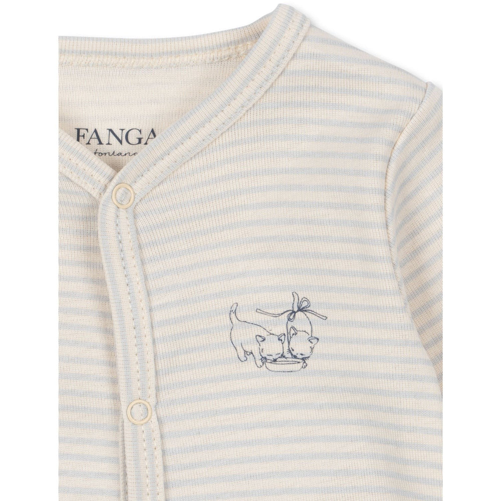 Køb Konges Sløjd Fanga Fontana Tea Stripe Gray Dawn Fio Pj OCS
