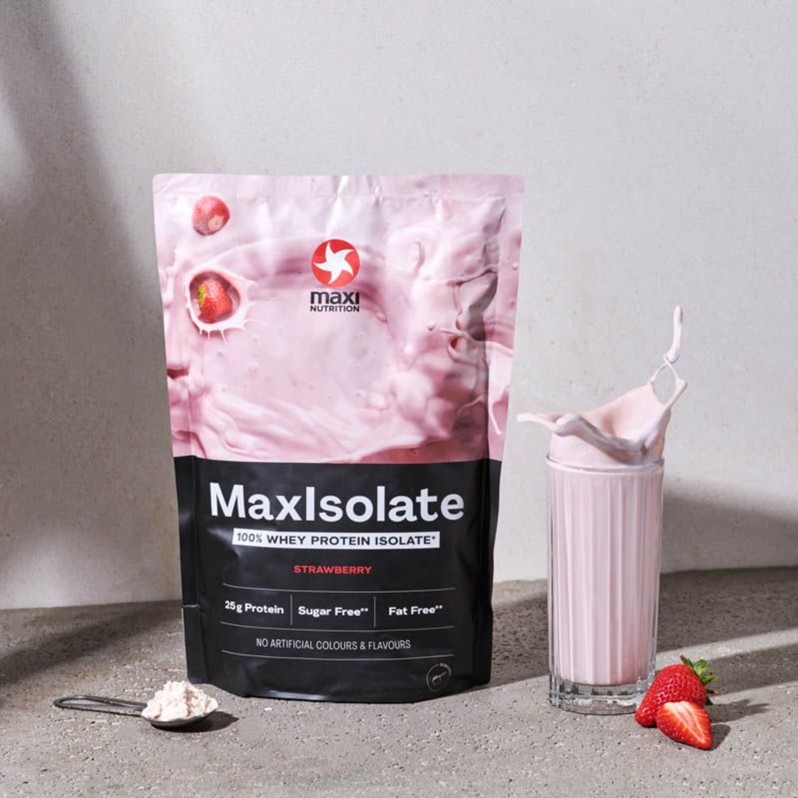 MaxIsolate - 1000g - Strawberry