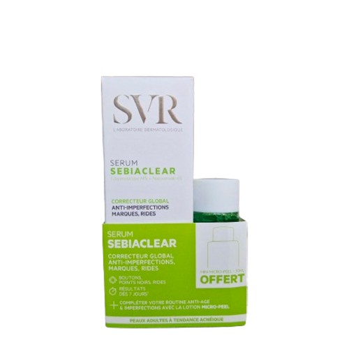SVR Sebiaclear Sérum 30ml   OFERTA Micro-Peel 30ml