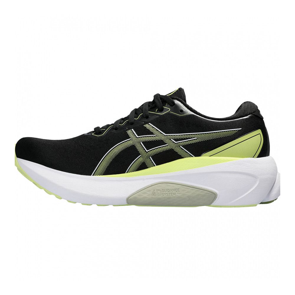 Asics GEL-KAYANO 30 - Chaussures running Homme black/glow yellow