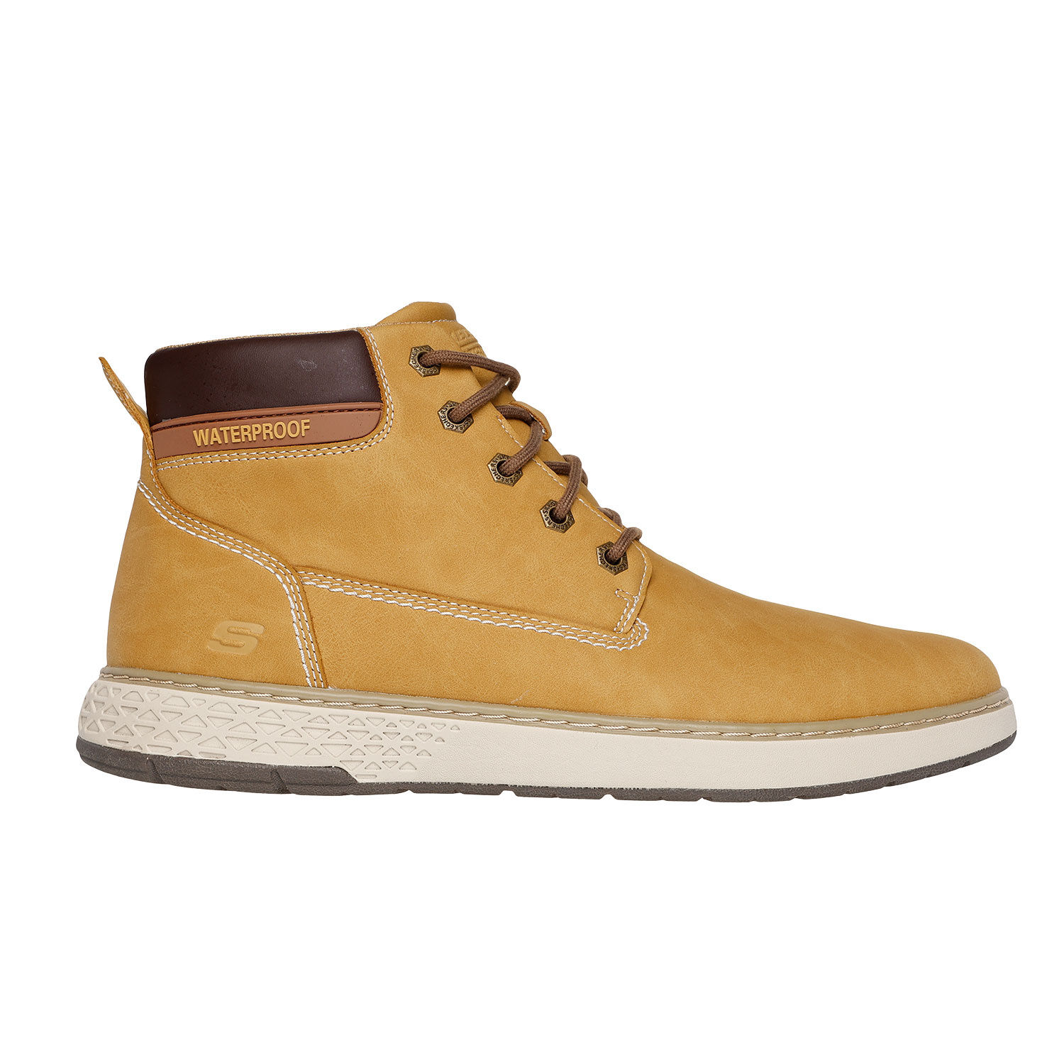 SKECHERS Schnürbootie für Herren aus Nubuksoftmaterial