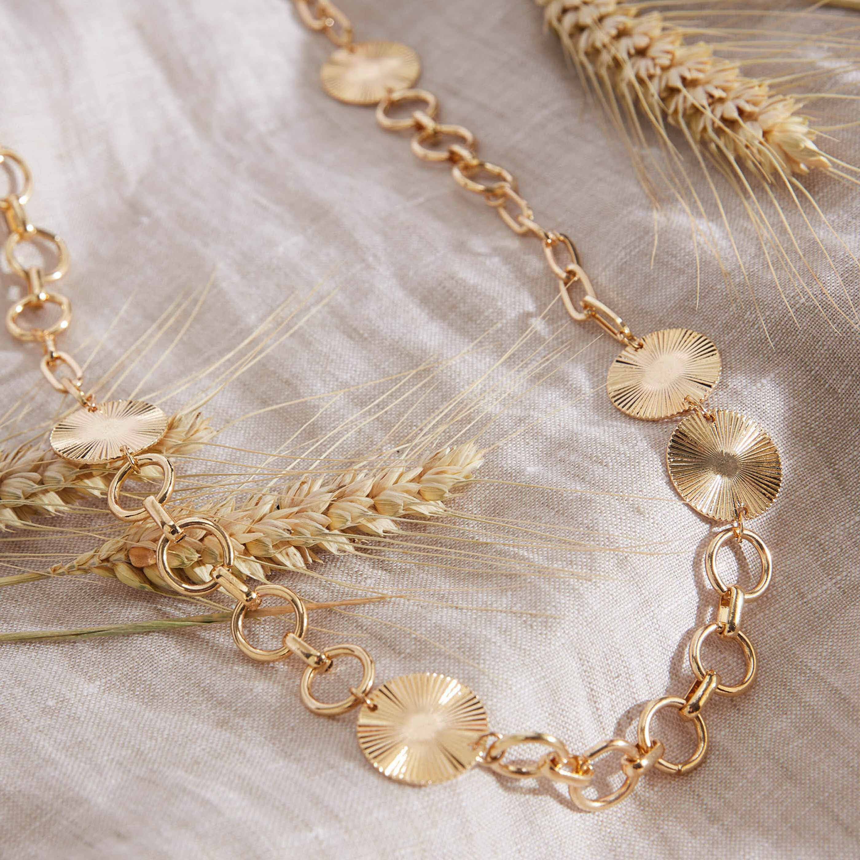 Collier gros maillons - BIJOUX