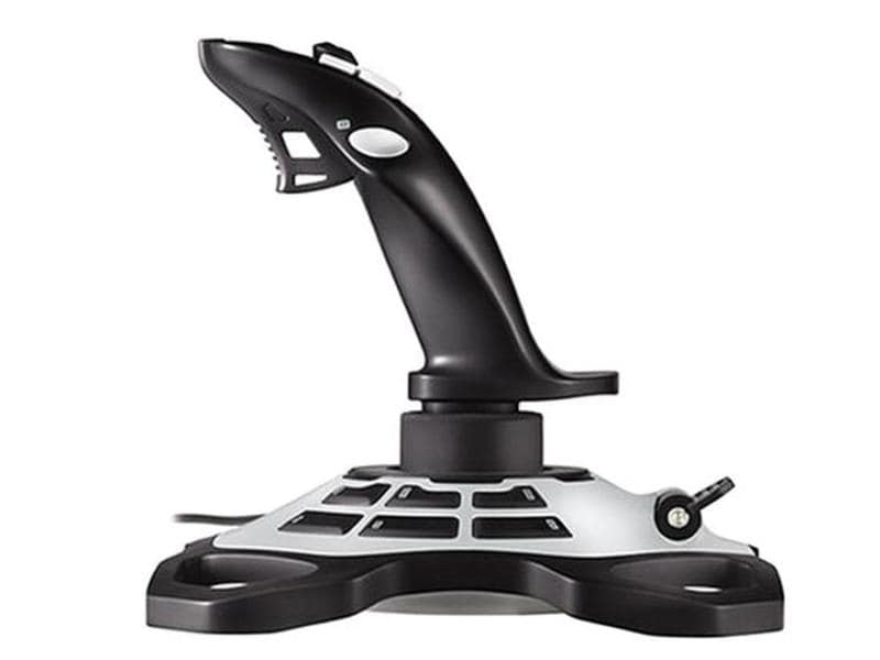 Logitech Joystick Extrem 3D Pro Precision Flight Stick Stabiler und präziser USB-Joystick