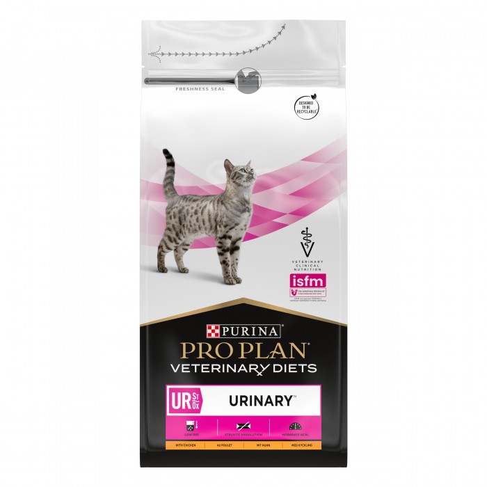 Pro Plan Veterinary Diets UR St/Ox Urinary au Poulet – Croquettes pour chat
