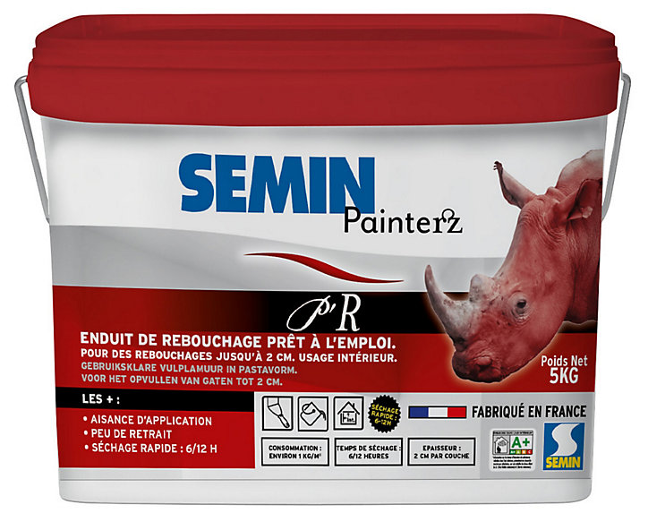Enduit de rebouchage painterz Semin 5kg