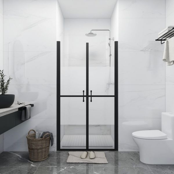 vidaXL Porta de Duche Esg Meio Opaco (68-71)x190 cm - 209634930