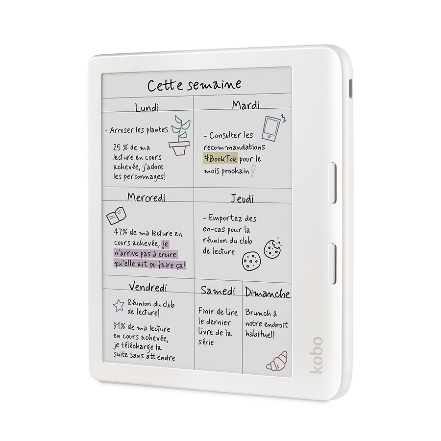 Kobo Libra Colour Blanc