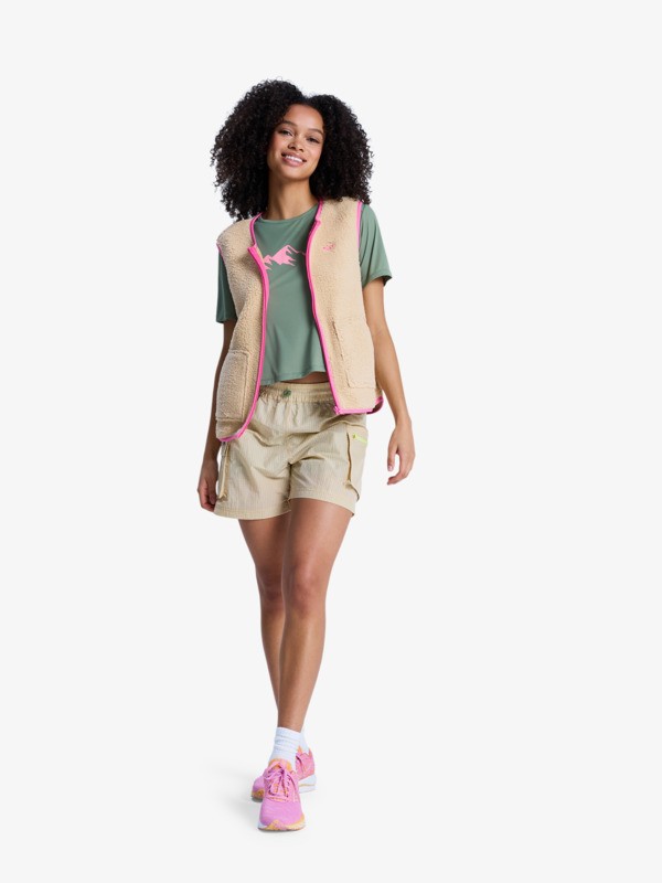 Boundless Spirit 3 T-Shirt technique à manches courtes Vert Femme