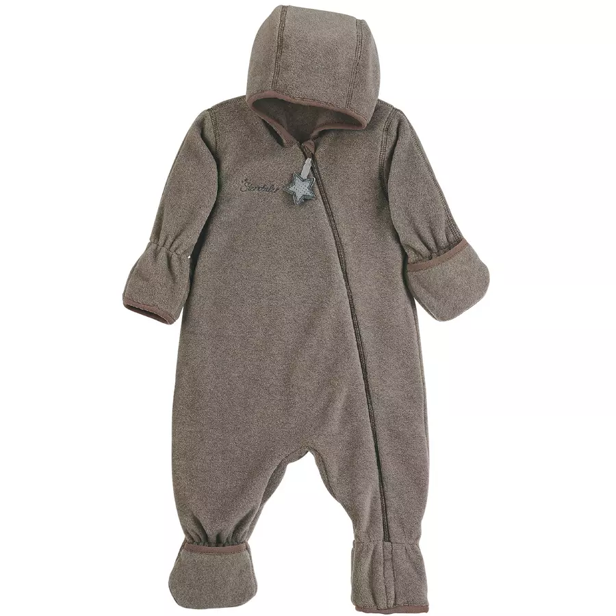 Sterntaler Overall Fleece braun melange