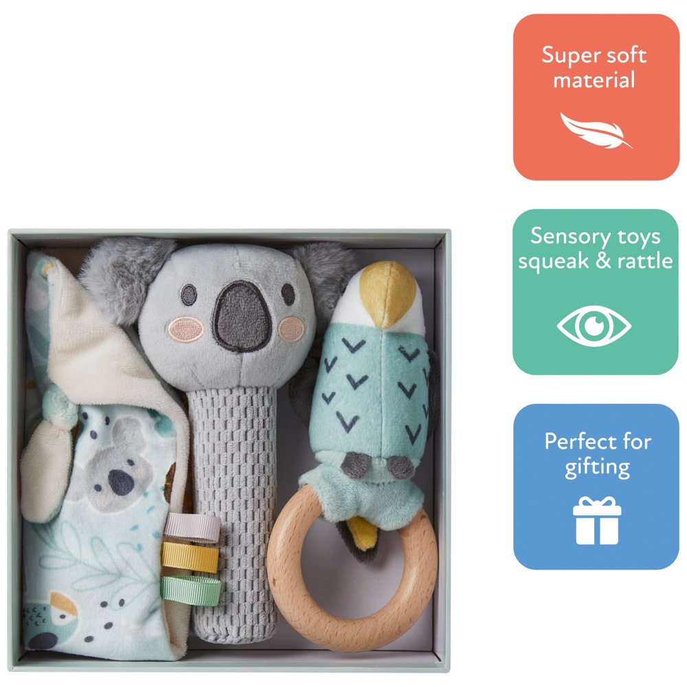 NUBY Tierabenteuer Neugeborenen-Geschenkset