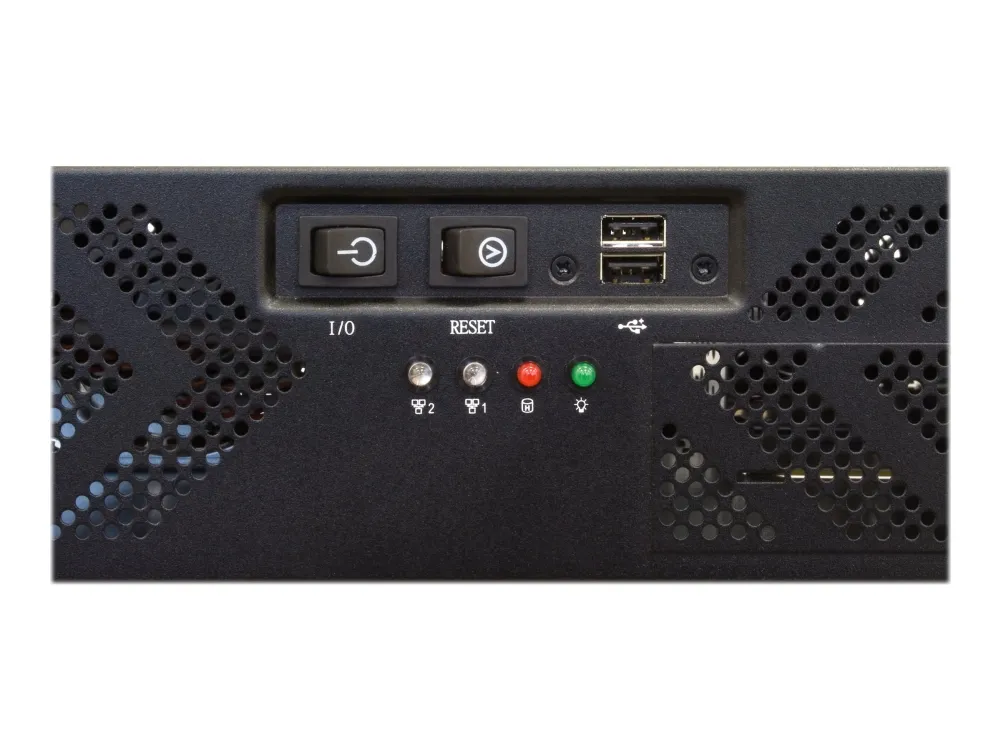 Chieftec UNC-210T-B-U3 - Rack-monterbar - 2U - ATX - USB