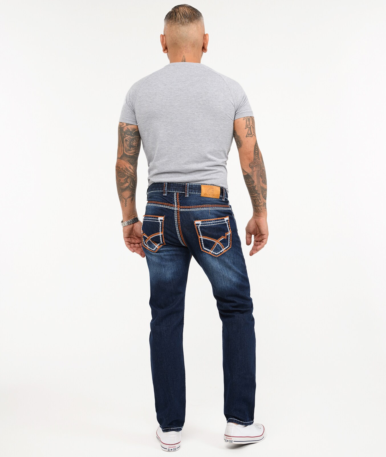 Rock Creek Jeans Straight-Cut
