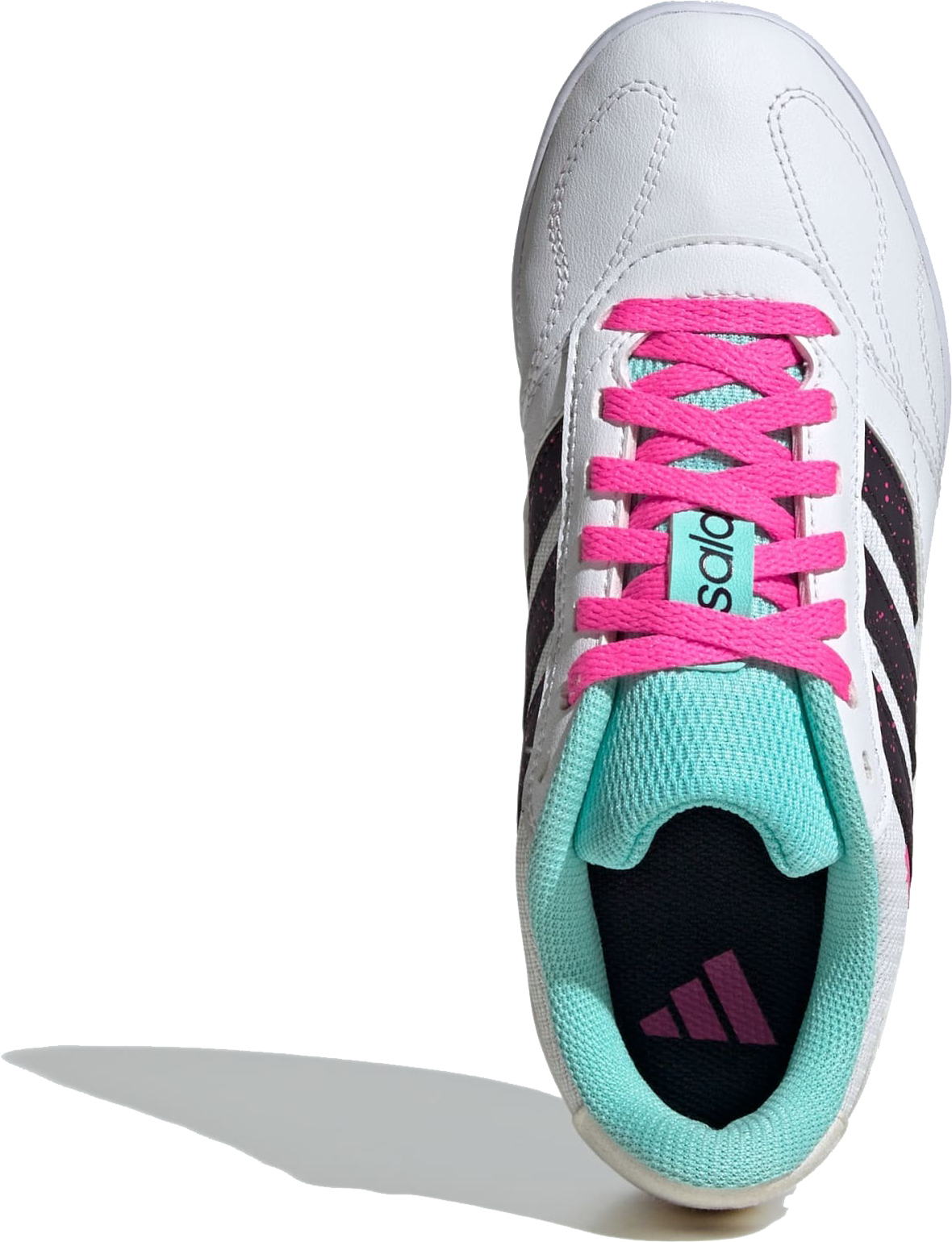 Super Sala Competition 3 Junior Cloud White/Aurora Black/Flash Aqua