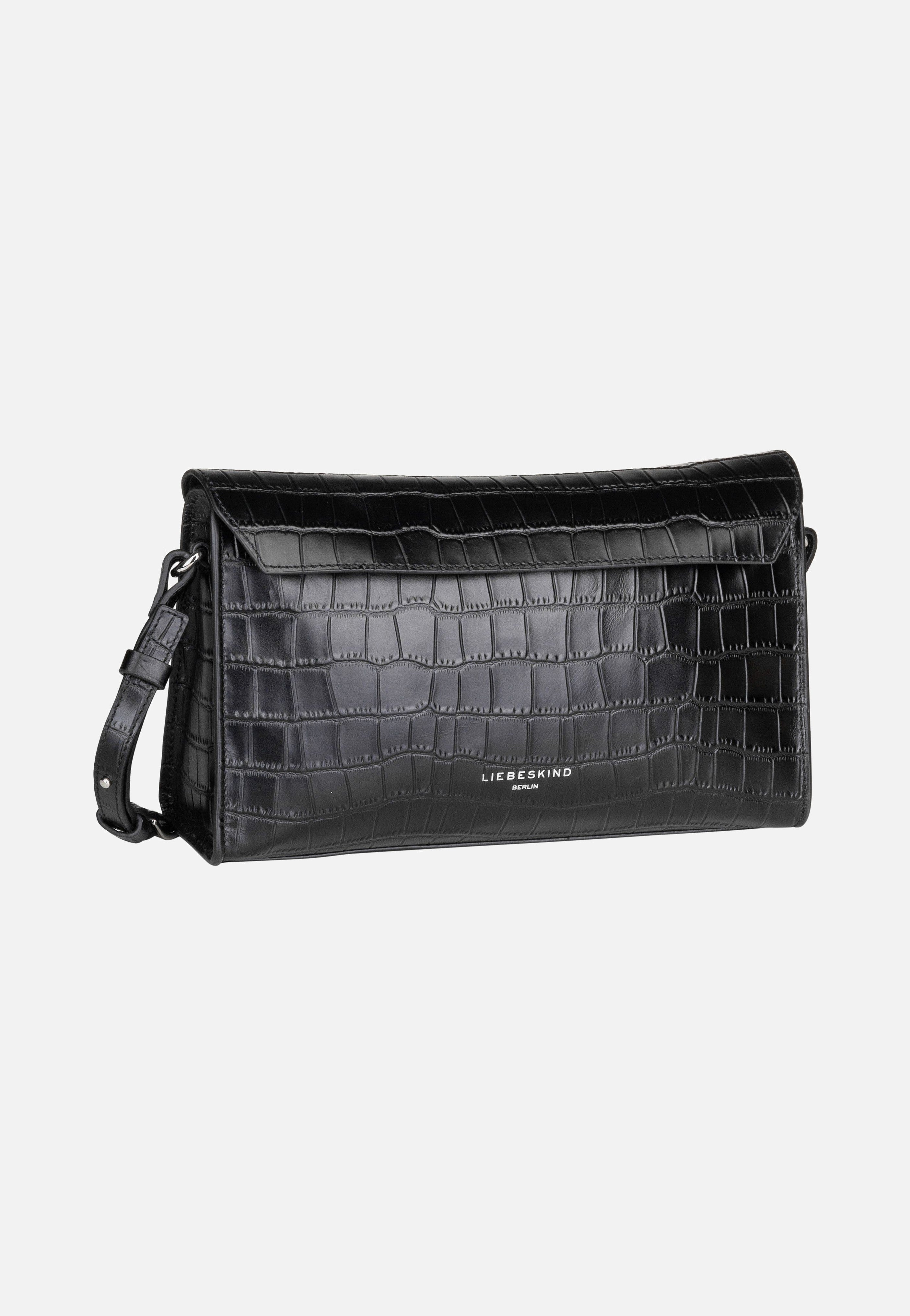 Lora New Croco 2158355 Black - Crossbody Bag