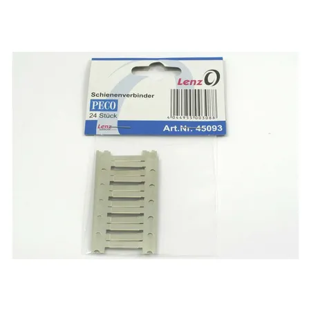 Lenz 45093 - Schienenverbinder Spur 0, 24 Stück