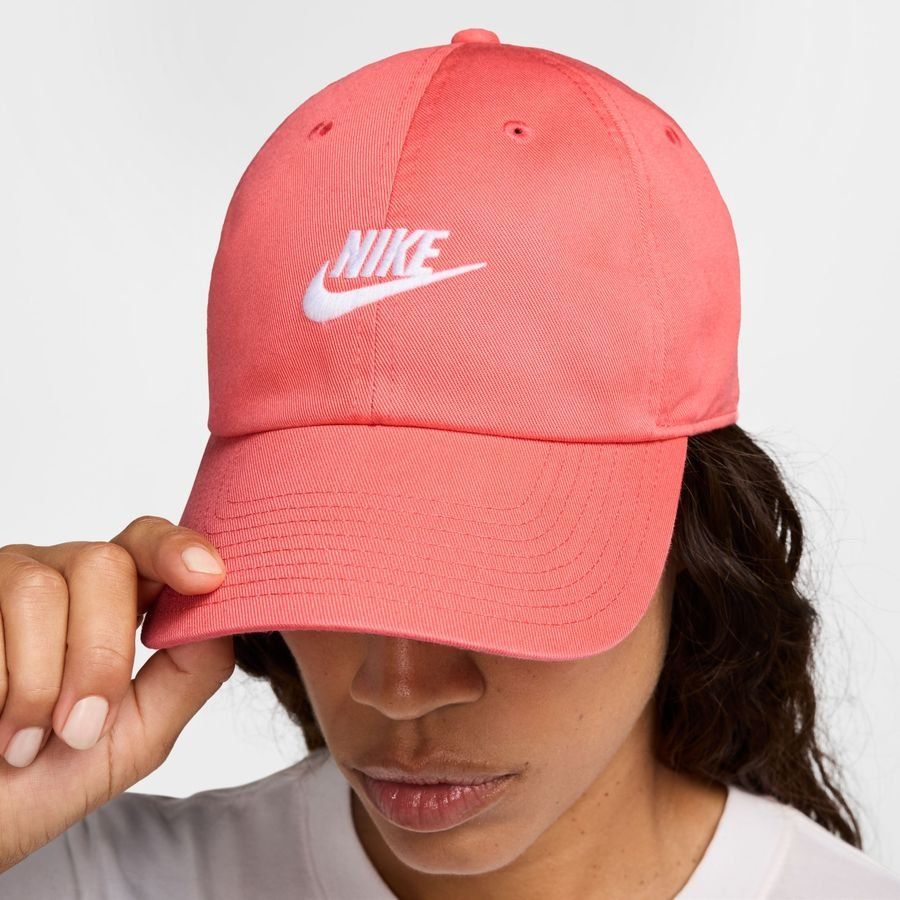 Nike Casquette Club Futura - Magic Ember/Blanc
