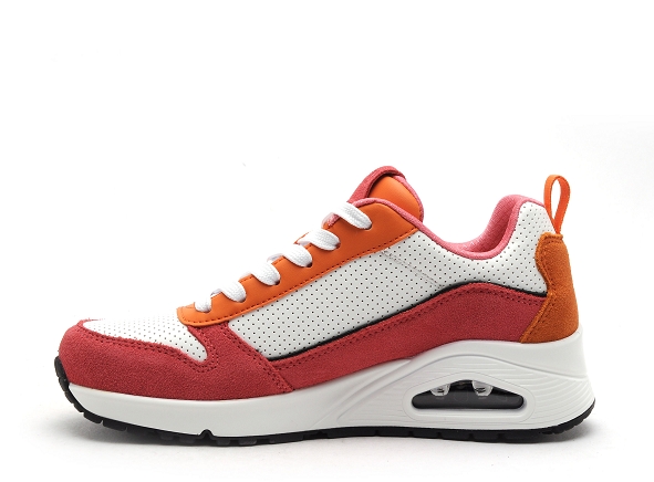 Skechers basses femme uno2much 177105 orange