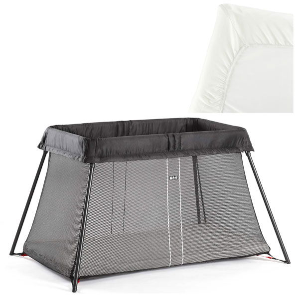 BabyBjörnBabyBjörn   Reisebett Light Mesh mit Fixleintuch schwarz