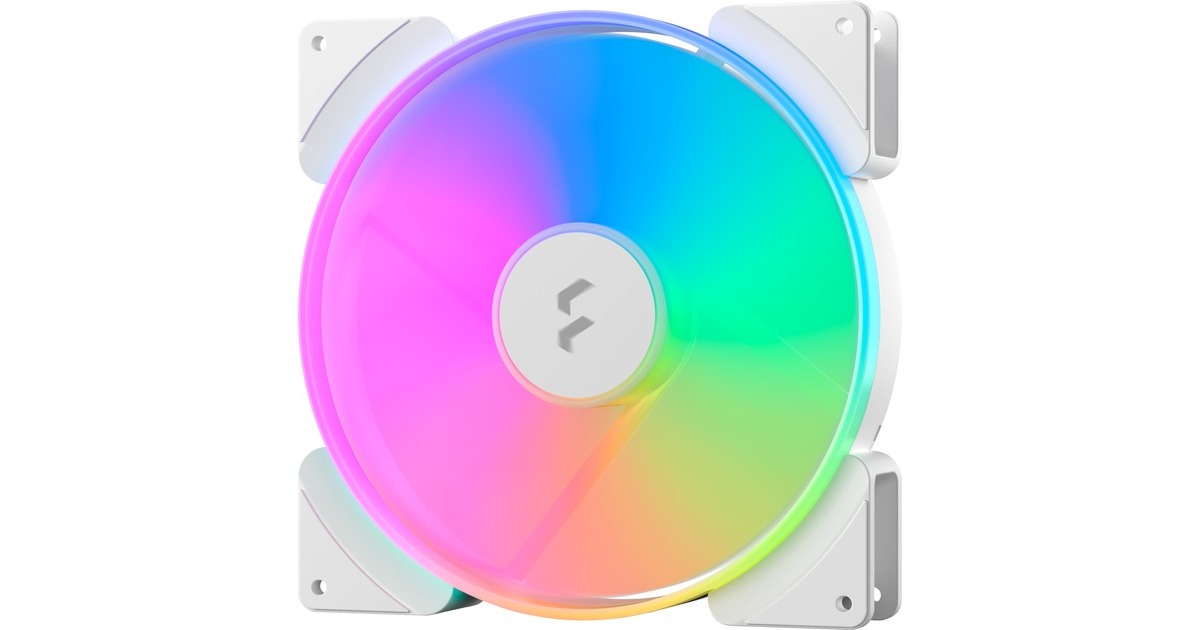 Fractal DesignPrisma AL-18 ARGB PWM case fan  (Wit, 180 x 180 x 38 mm)