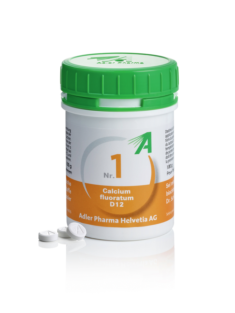 ADLER Nr1 Calcium fluoratum 12 D<br>250 g, Tablette