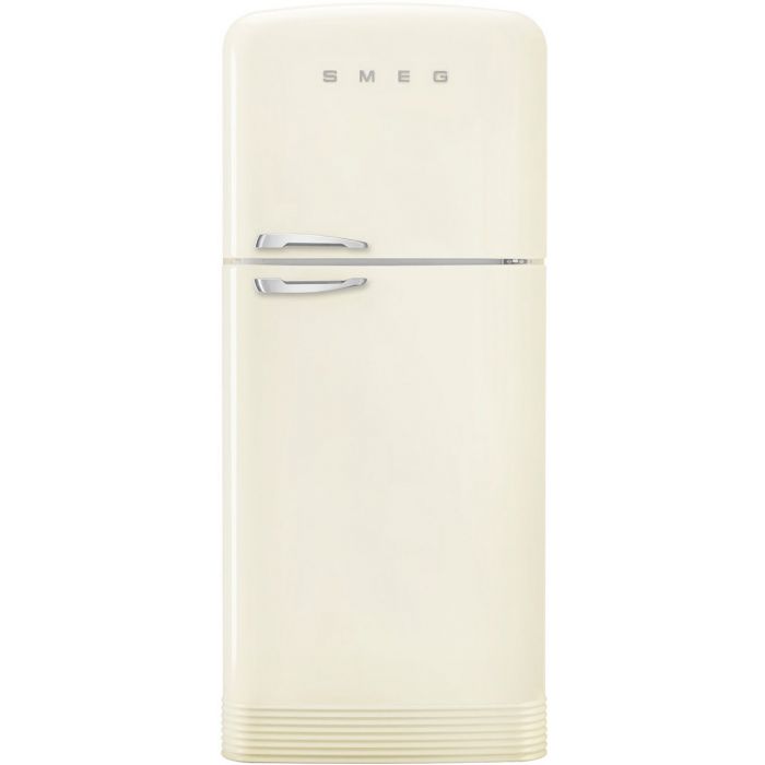 SMEG Stand-Kühl-/Gefrierkombination 50's Retro Style FAB50RCR5 E Creme