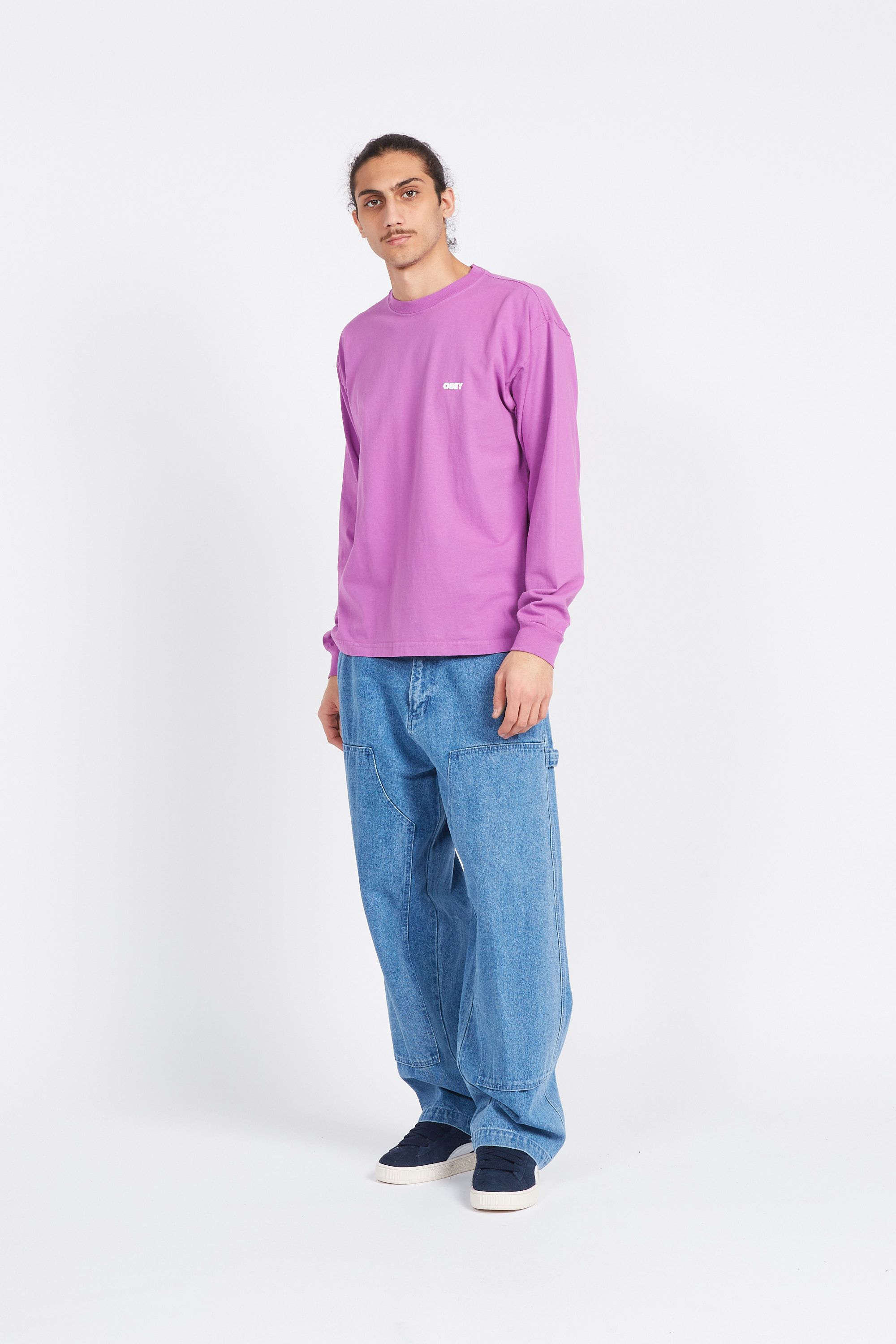 OBEY T-shirt OBEY BOLD 3 Violet