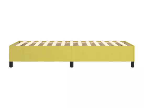 Sommier tapissier Vert 100x200 cm Tissu