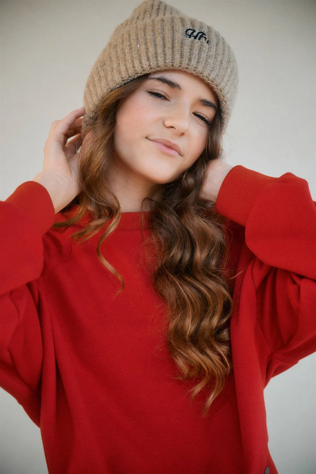 NoBell’ sweater rood
