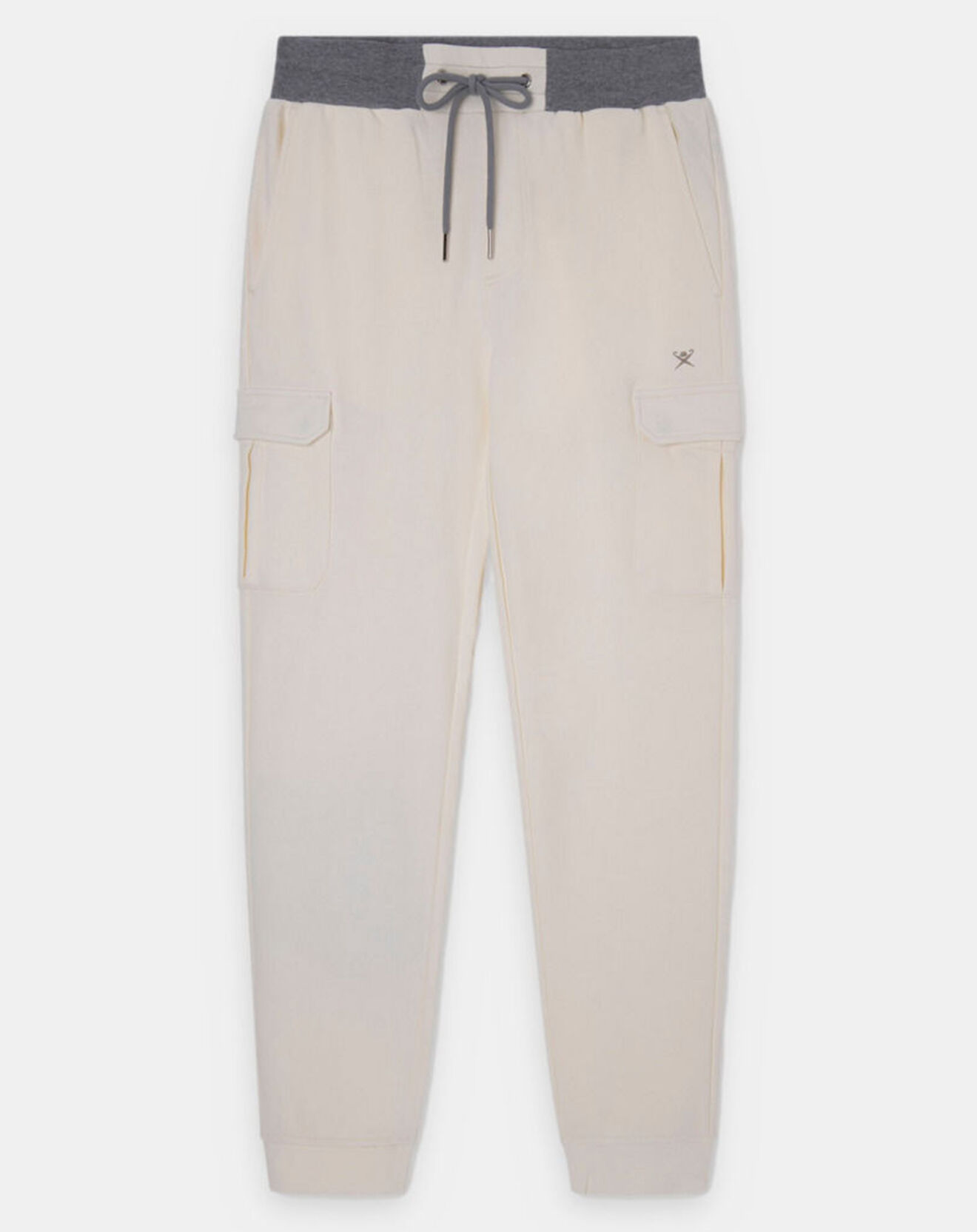 Hackett London Jogging cargo Slim Fit écru