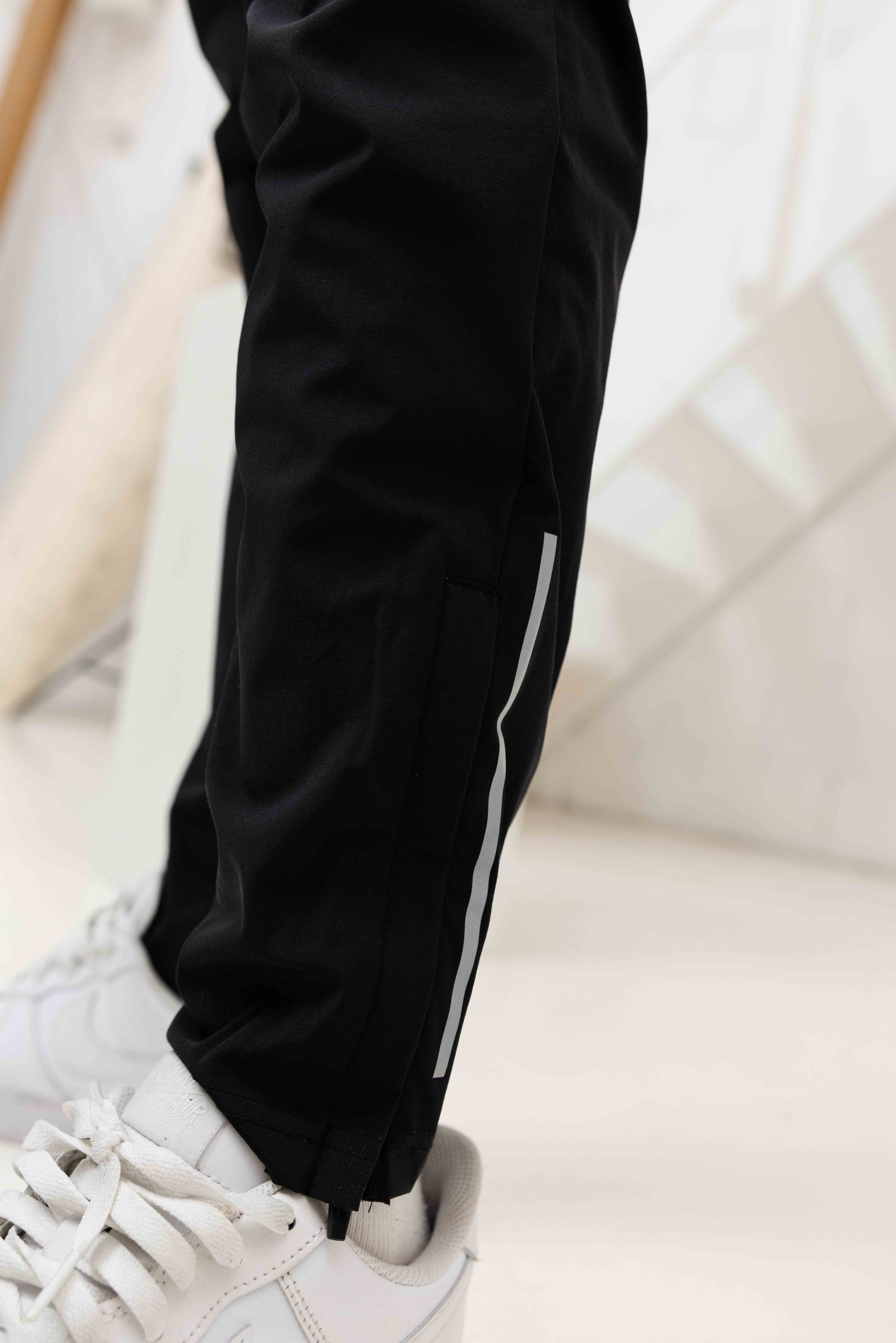 Reprimo Flight Windbreaker Trainingspak Heren Zwart/Grijs