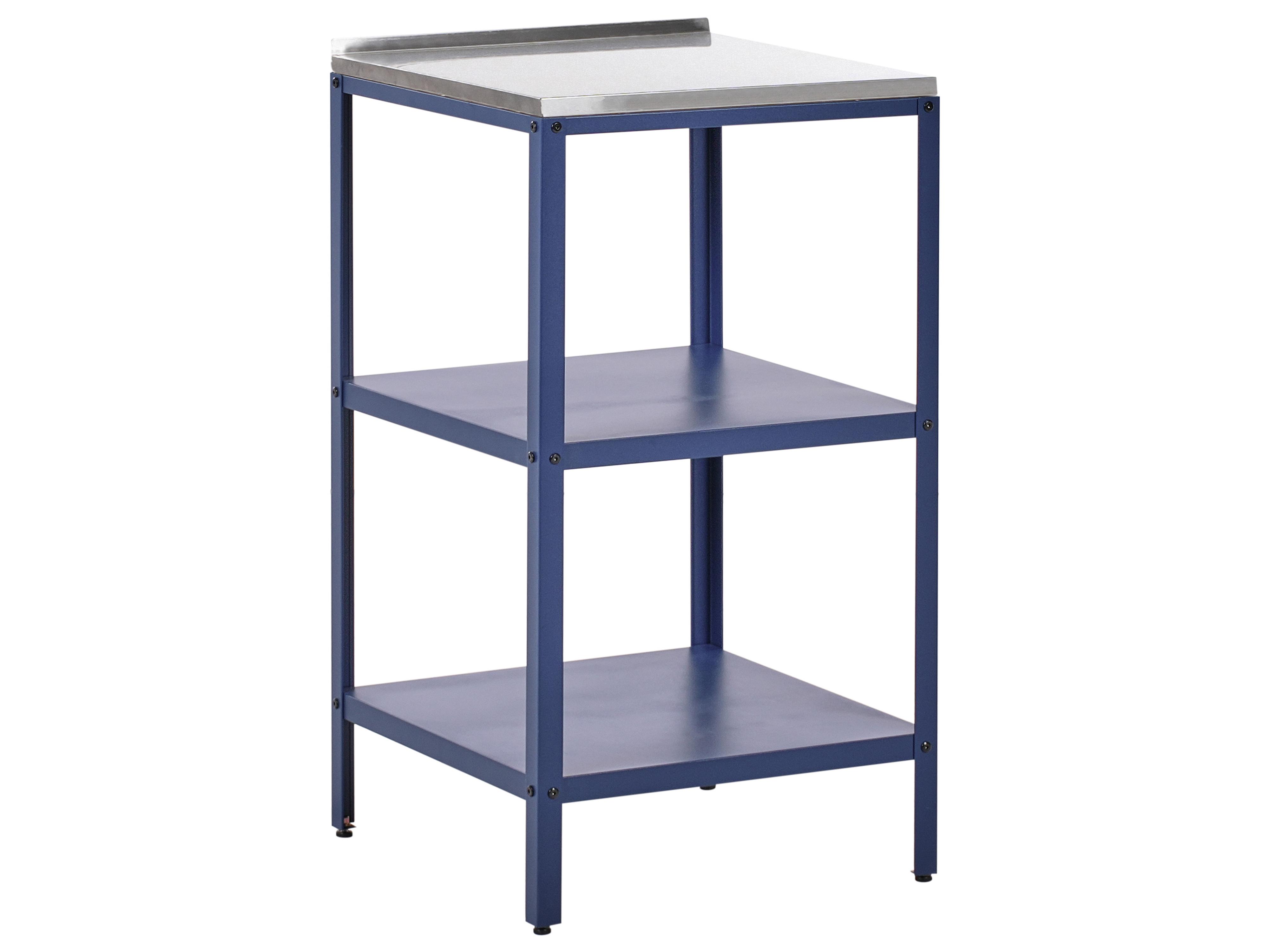 Tuin keukenset 3-delig met spoelbak VILAMA Metaal Blauw
