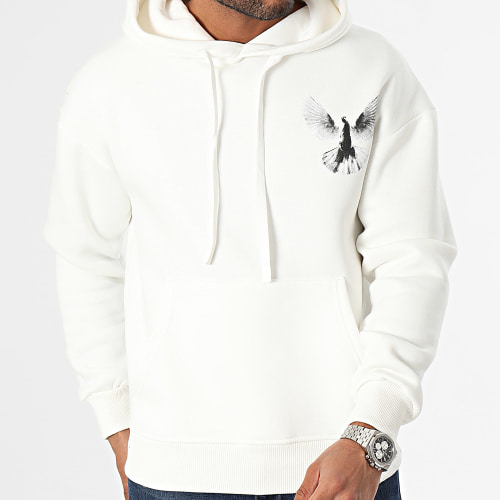 Sweat Capuche Blanc